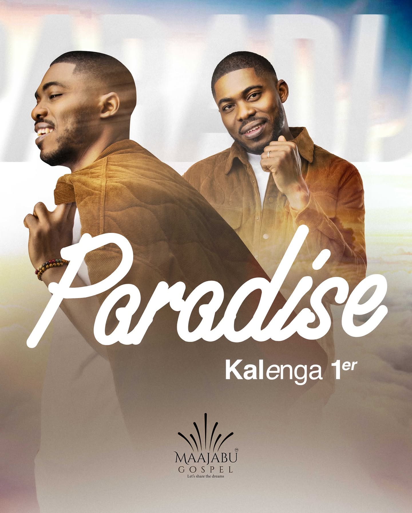Affiche officielle du single Paradise de Kalenga 1er